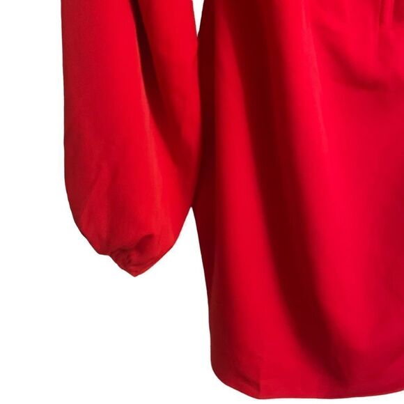 Princess Polly Lillie Red Mini Dress Size 12 NWT - Picture 7 of 12